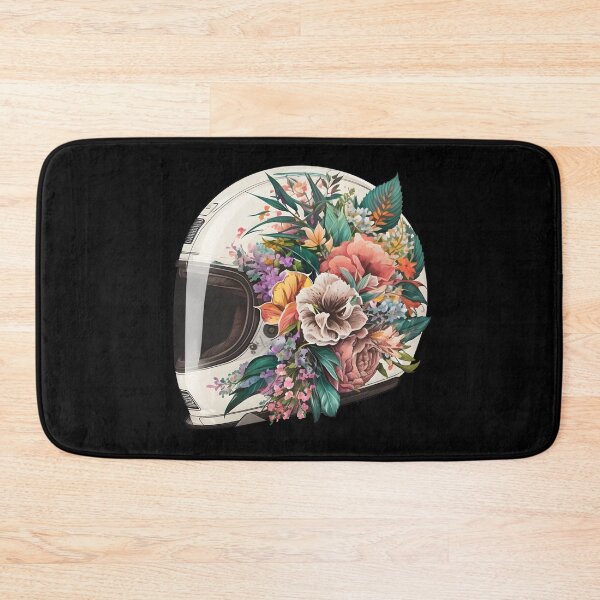 Item preview, Floral Botanical Custom Motorbike Helmet designed and sold by Wishinglob.