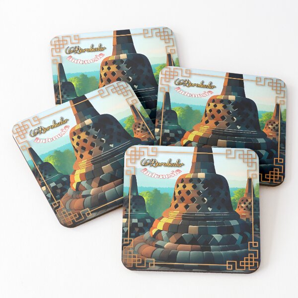 Item preview, Borobudur Temple - Indonesia designed and sold by ManikRaja.