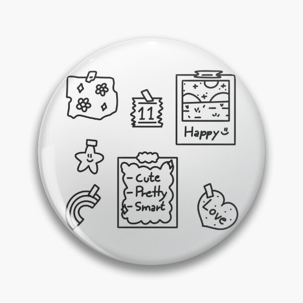 Artikelvorschau, Cute happy little note sticker design entworfen und verkauft von moonbean-art.