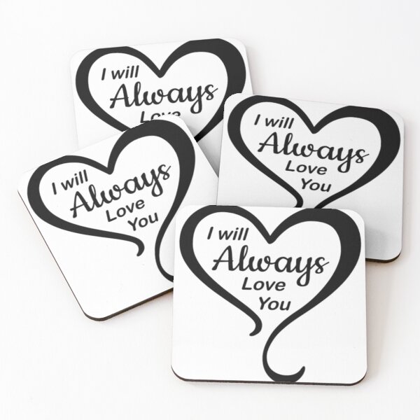 Item preview, I will always love you heart designed and sold by Lee Rose.