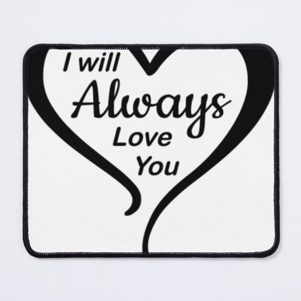 Item preview, I will always love you heart designed and sold by Lee Rose.