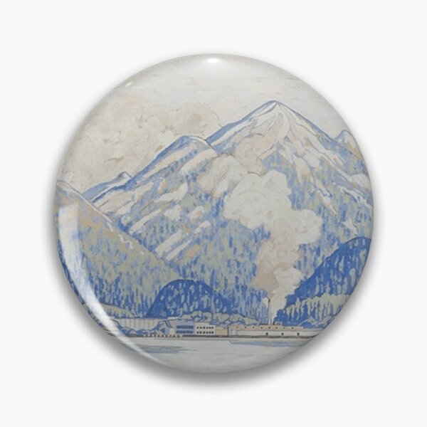 Item preview, Ocean Falls, British Columbia by Lawren Harris designed and sold by TheRedVineyard.