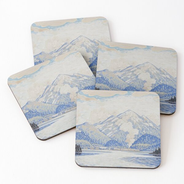 Item preview, Ocean Falls, British Columbia by Lawren Harris designed and sold by TheRedVineyard.