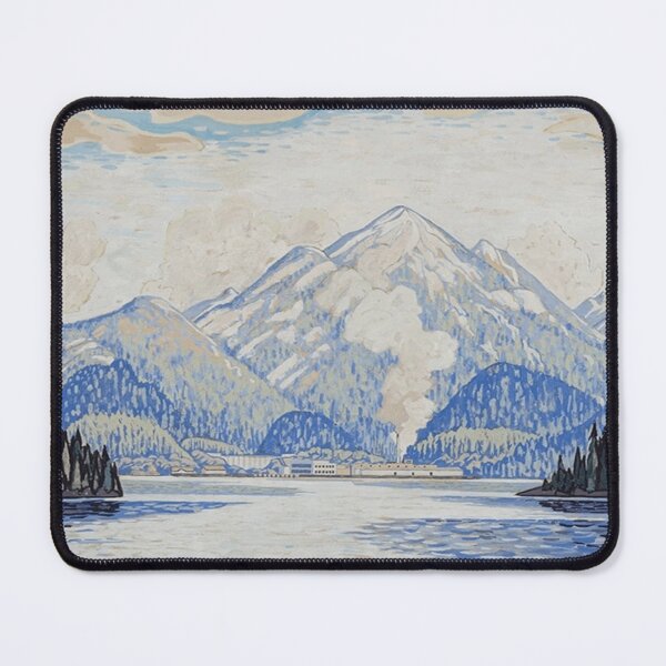 Item preview, Ocean Falls, British Columbia by Lawren Harris designed and sold by TheRedVineyard.