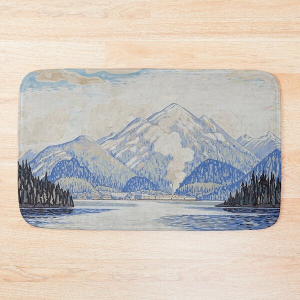 Item preview, Ocean Falls, British Columbia by Lawren Harris designed and sold by TheRedVineyard.