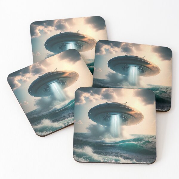 Item preview, UFO Takeoff designed and sold by DigitizedArt.