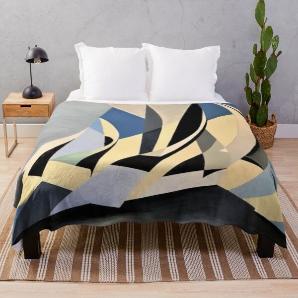 Item preview, Blue Abstract Mountains by Lawren Harris designed and sold by TheRedVineyard.