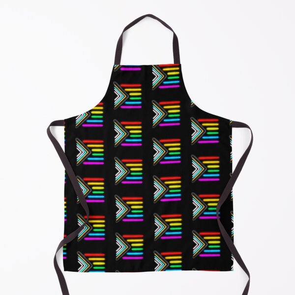 Item preview, Minimalist Neon Progressive Pride Flag designed and sold by O1RSH.