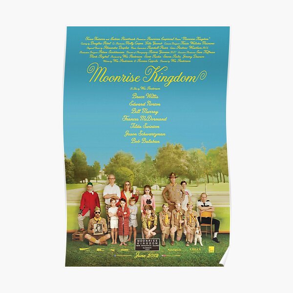 Moonrise Kingdom Affiche de film Poster