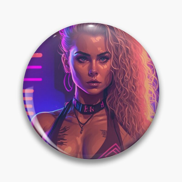 Item preview, Retro Synthwave Fitness Babe 80s designed and sold by RESToRAPTOR.