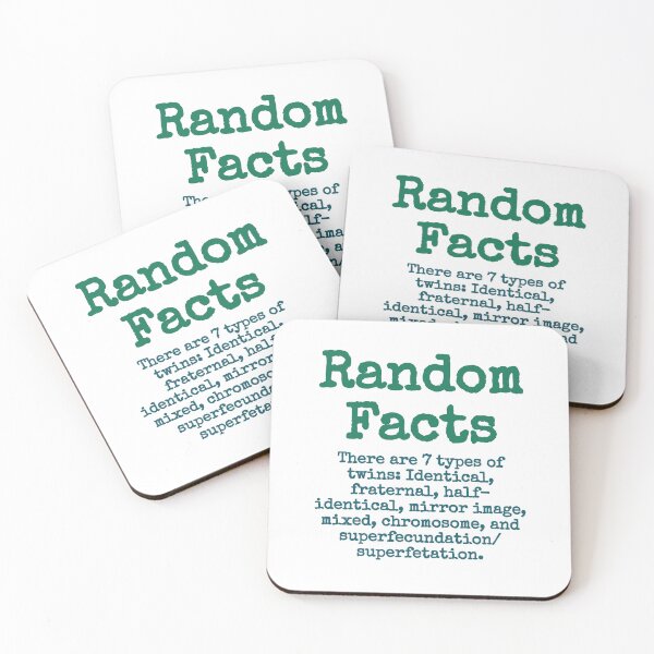 Item preview, There Are 7 Types Of Twins - Trivia Fact designed and sold by CrankyOldDude.