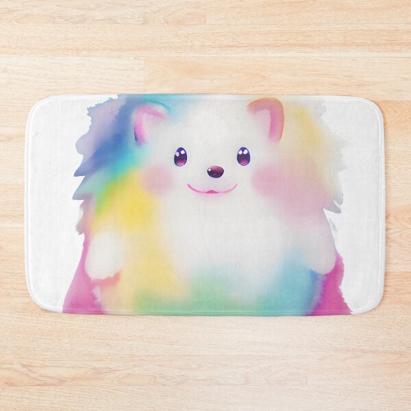Artikelvorschau, Niedliche Pastell-Aquarell-Aquarell-bunte Baby-Igel-Kunst – entzückende Zuckerwatte-Hedgie entworfen und verkauft von Cawaiico.