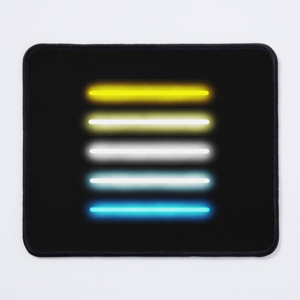 Item preview, Minimalist Neon AroAce Sunset Pride Flag designed and sold by O1RSH.
