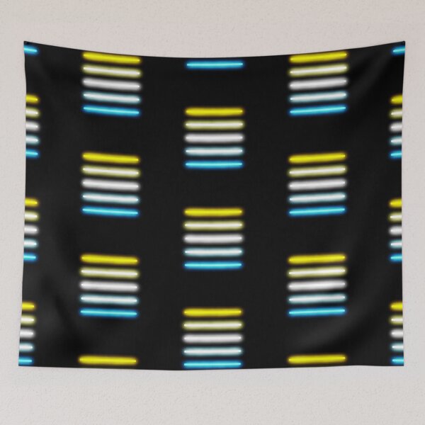 Item preview, Minimalist Neon AroAce Sunset Pride Flag designed and sold by O1RSH.