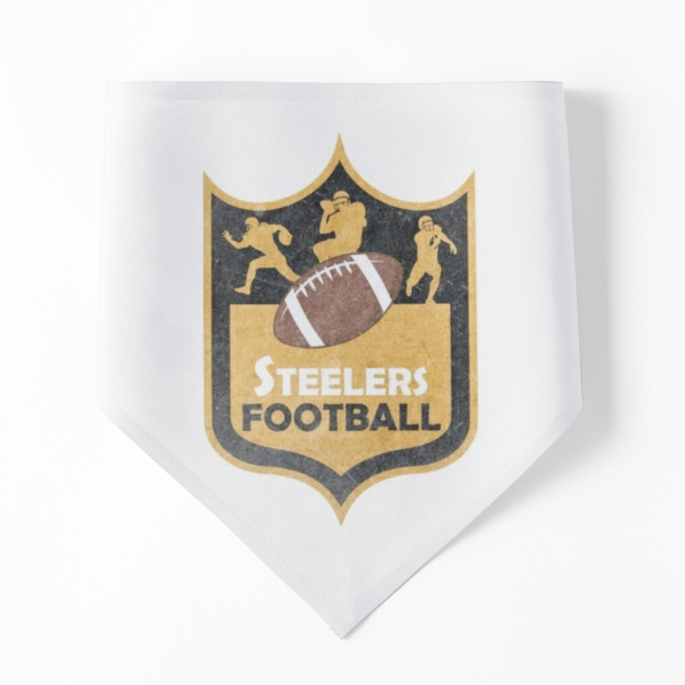 Pittsburgh Steelers Dog Bandana Personalized Football 