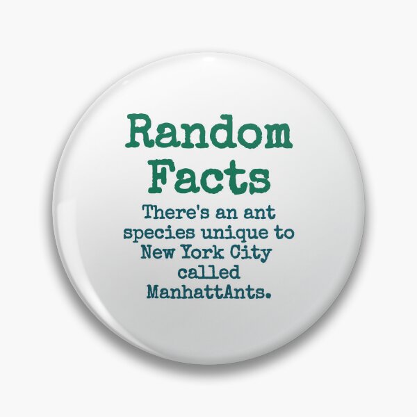 Item preview, There Is An Ant Species Unique To New York City - Trivia Fact designed and sold by CrankyOldDude.