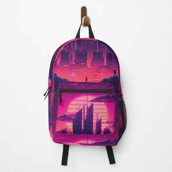 Item preview, Retro Synthwave Skyline 80s designed and sold by RESToRAPTOR.