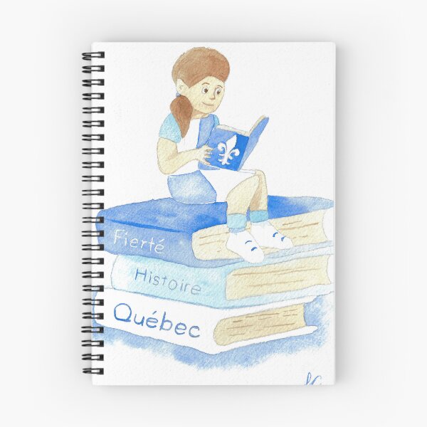 Item preview, fete du quebec langue francaise lecture designed and sold by L'Atelier Oranjade.