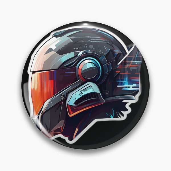 Item preview, Cyberpunk Futuristic Helmet designed and sold by beluxe.