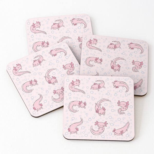 Item preview, Cute little happy axolotls pack  designed and sold by Yarafantasyart.
