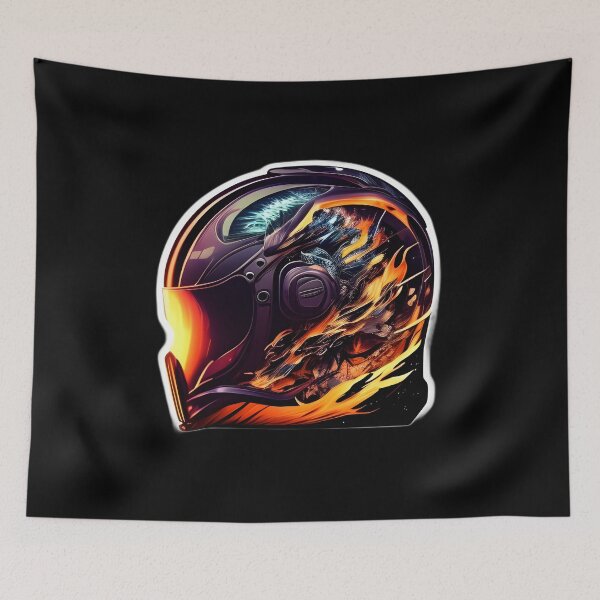 Item preview, Cyberpunk Futuristic Helmet designed and sold by beluxe.