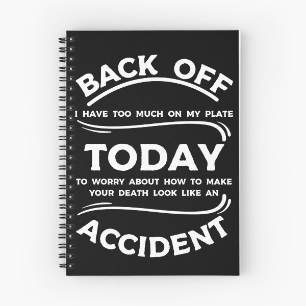 Item preview, Funny sarcastic design for tees "Back Off" designed and sold by dreamwearprints.