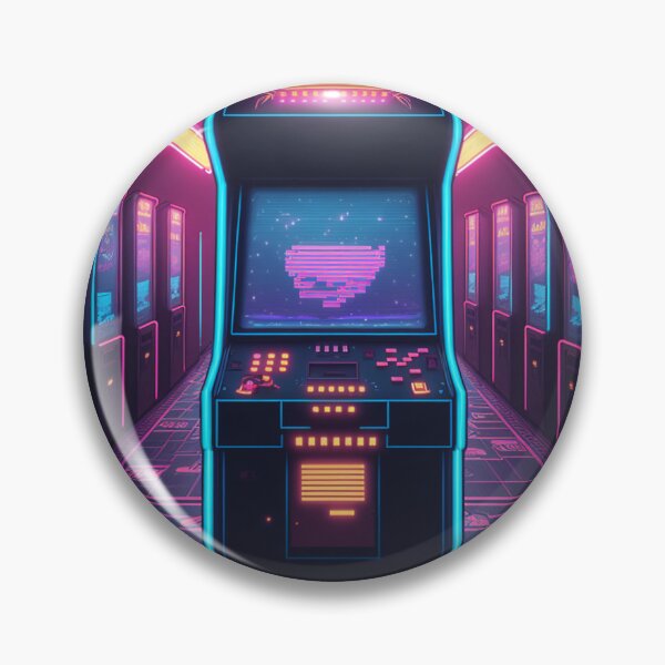 Artikelvorschau, Retro Synthwave Retro Arcade 80er entworfen und verkauft von RESToRAPTOR.