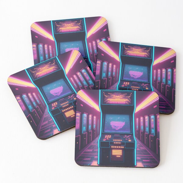 Item preview, Retro Synthwave Retro Arcade 80s designed and sold by RESToRAPTOR.