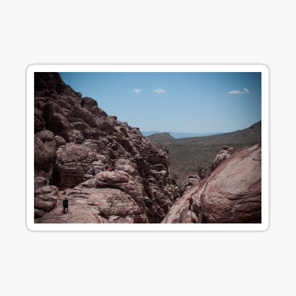 Red Rock Canyon Visitors Sticker