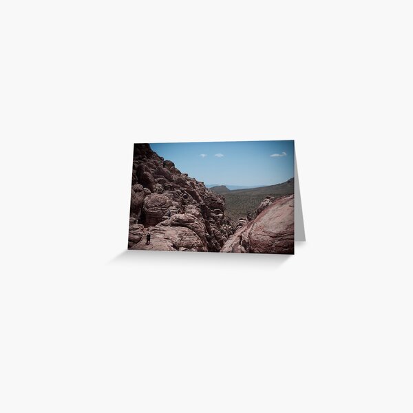 Red Rock Canyon Visitors Greeting Card