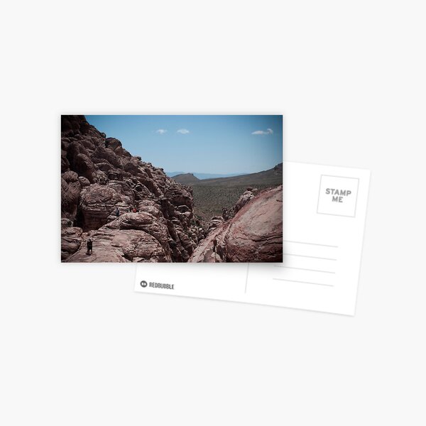 Red Rock Canyon Visitors Postcard