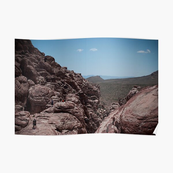 Red Rock Canyon Visitors Poster
