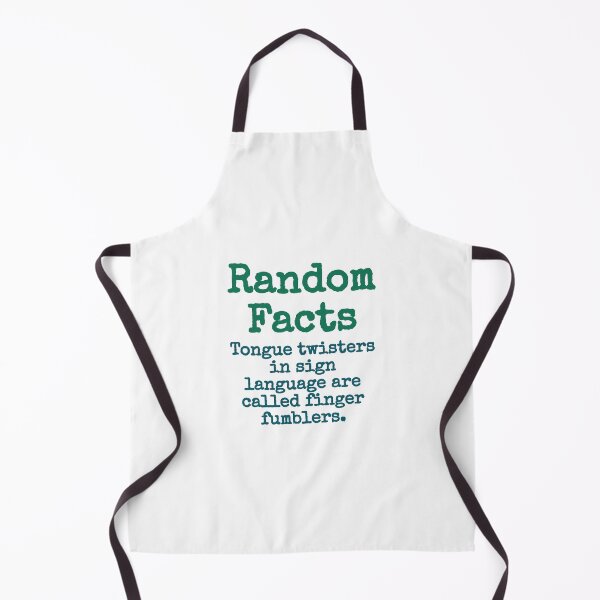 Item preview, Tongue Twisters In Sign Language Are Called - Trivia Fact designed and sold by CrankyOldDude.