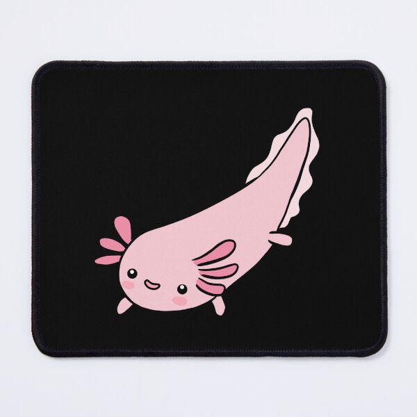 Item preview, Cute cartoon pink axolotl illustration designed and sold by Yarafantasyart.