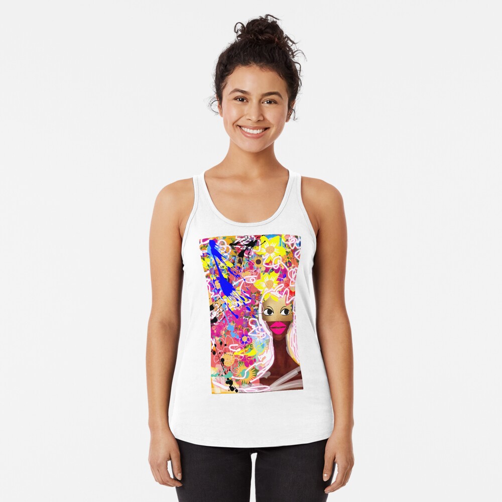 Item preview, Racerback Tank Top designed and sold by Juicyqueencoco.