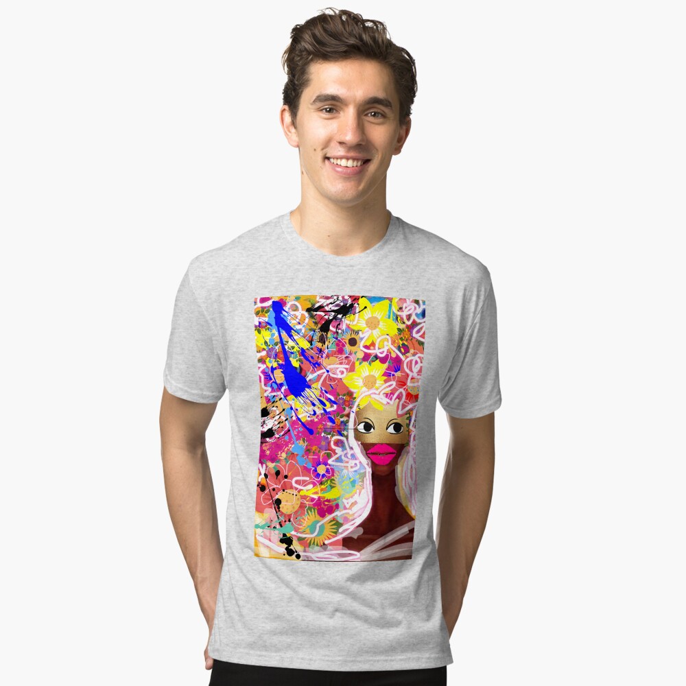 Item preview, Tri-blend T-Shirt designed and sold by Juicyqueencoco.
