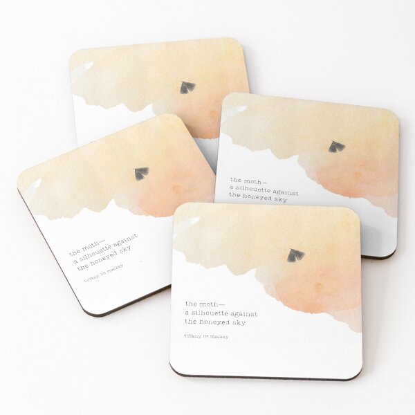 Item preview, Honeyed sky haiku poetry art designed and sold by TiffanyMackay.