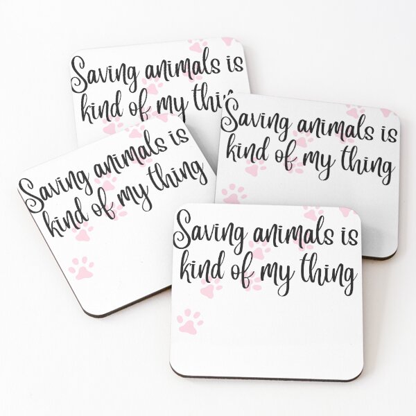 Item preview, Saving Animals design, Saving Animals is Kind of my thing designed and sold by uhnotsocool.