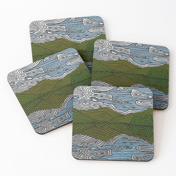 Item preview, Landscape Line Art designed and sold by mairsaydraws.