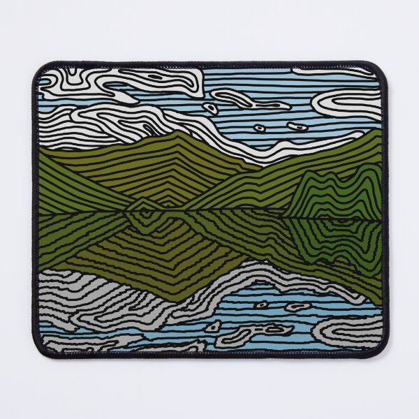 Item preview, Landscape Line Art designed and sold by mairsaydraws.