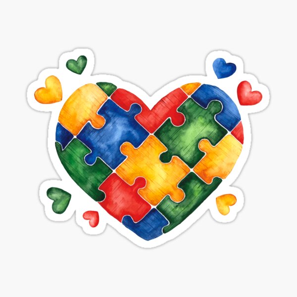 Love Accept Support Understand Mental Health Support, Autism Spectrum,  Mental Illness, Anxiety, Bipolar Support, Puzzle Heart Art Board Print for  Sale by arts-collection