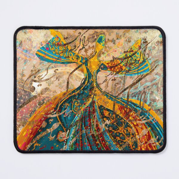 Item preview, Molana Dervish Dance, Whirling Dervish Art, Sufi Mystic Art designed and sold by PersianGallary.