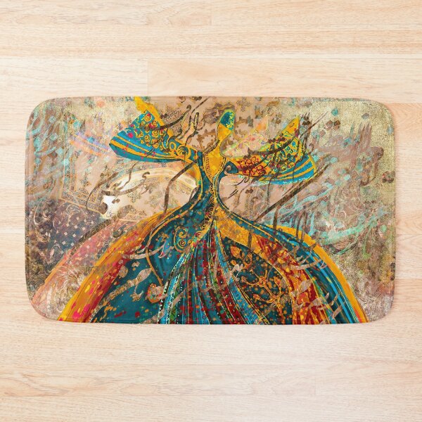Item preview, Molana Dervish Dance, Whirling Dervish Art, Sufi Mystic Art designed and sold by PersianGallary.