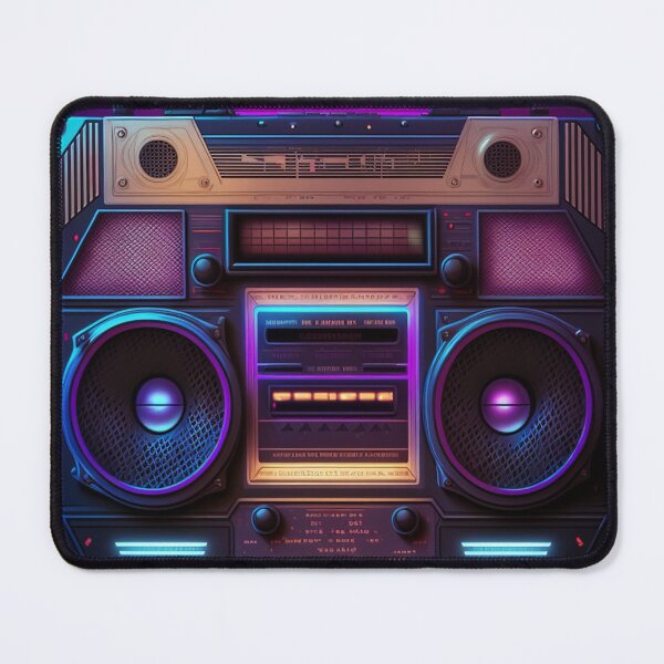 Item preview, Retro Synthwave Boombox #2 80s designed and sold by RESToRAPTOR.