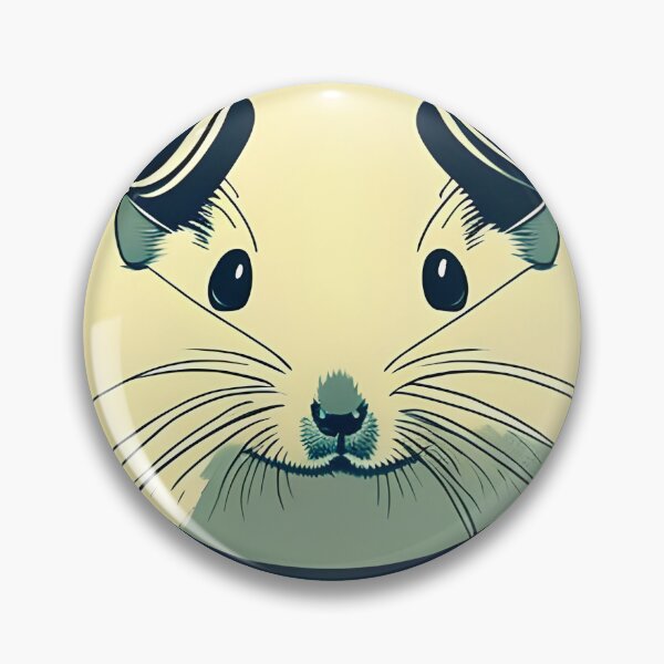 Item preview, Hipster Hamster designed and sold by Fuzzy Lobster FuzzyLobster.com.