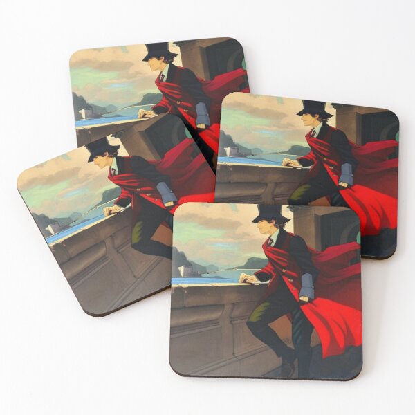 Item preview, Lupin the gentleman thief Netflix fan art designed and sold by VolcanicDesign.