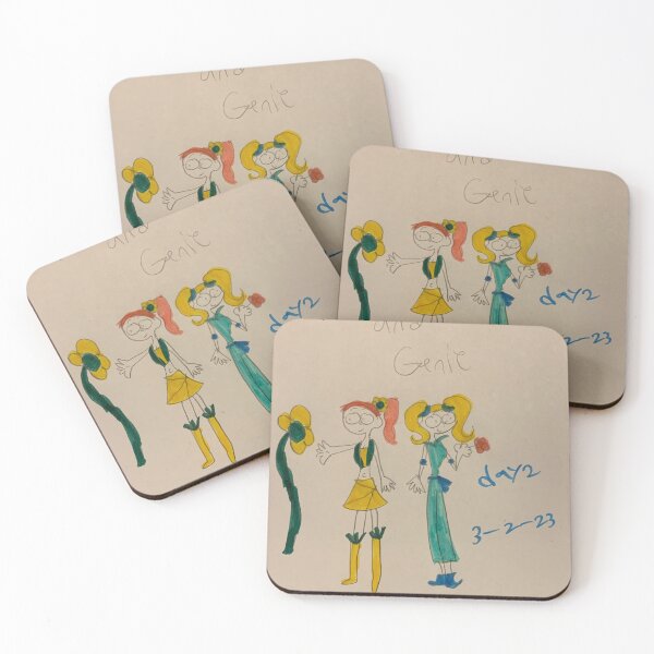 Item preview, Polly and genie designed and sold by Beanziesdadshop.