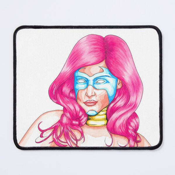 Item preview, Pink Hair Heroine designed and sold by robsonroper.