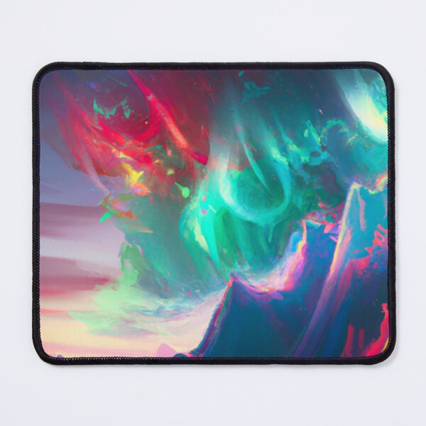 Item preview, Radiant Aurora Borealis - Watercolor designed and sold by The Iconic Minimalist.