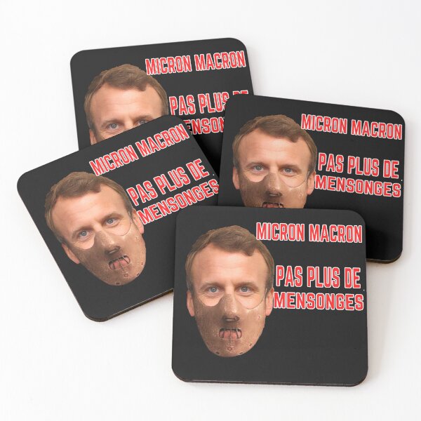 Item preview, Micron Macron Pas Plus de Mensonges T-Shirt designed and sold by CoolMolo.